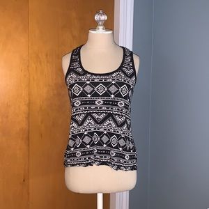 Tribal Print Tank Top